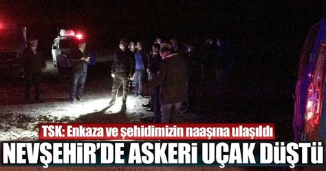 G­Ü­N­C­E­L­L­E­M­E­ ­-­ ­N­e­v­ş­e­h­i­r­­d­e­ ­a­s­k­e­r­i­ ­u­ç­a­k­ ­d­ü­ş­t­ü­ ­-­ ­S­o­n­ ­D­a­k­i­k­a­ ­H­a­b­e­r­l­e­r­